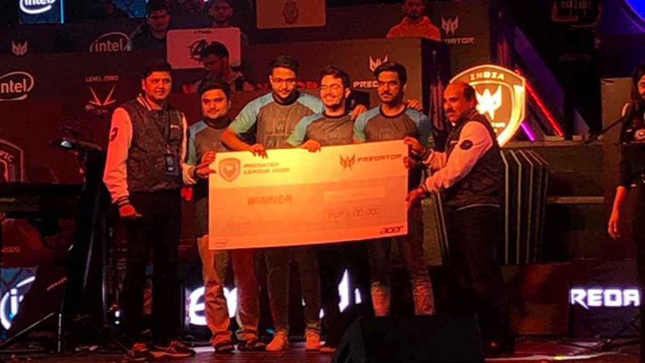 Team Indian Rivals emerges victorious at Acer’s The Predator Gaming League India 2020