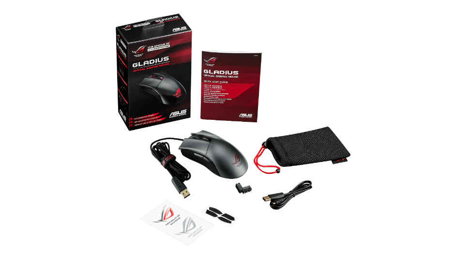 Asus launches Gladius, a new ROG gaming mouse for Rs. 4,500