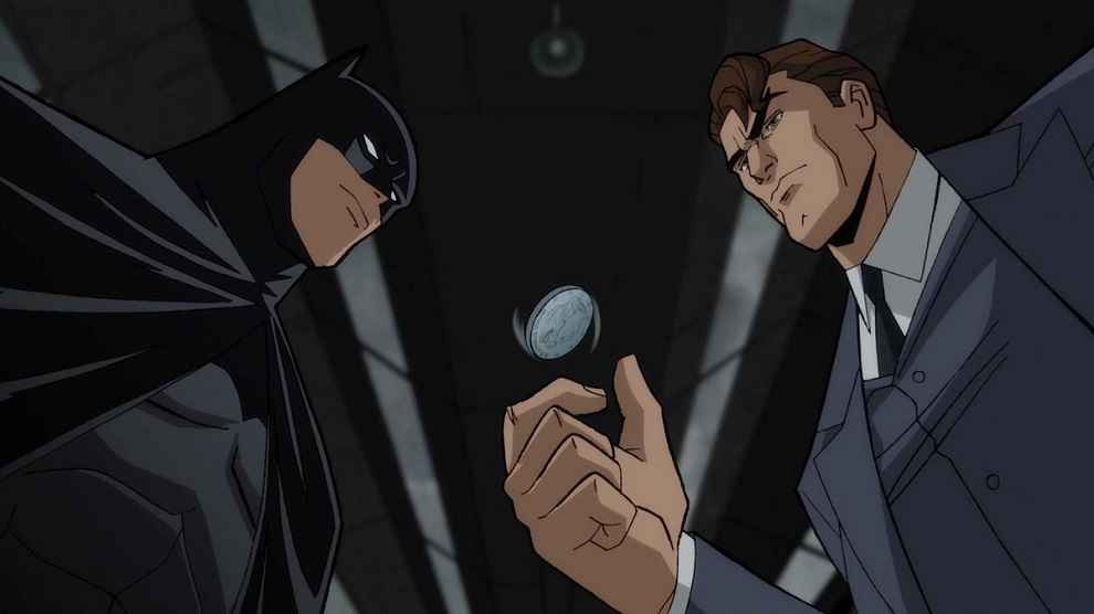 Batman and Harvey Dent