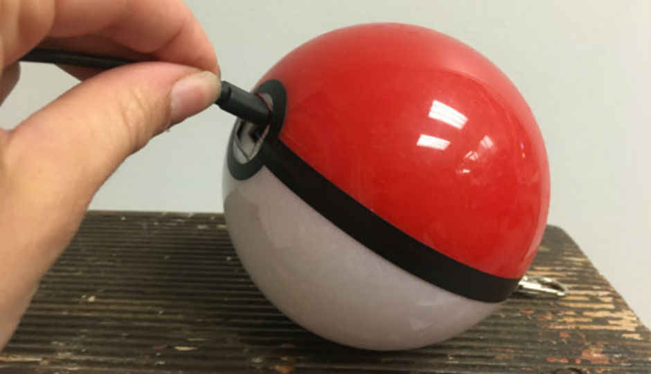 Check out this Pokeball-shaped power bank