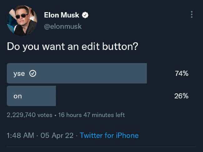 Elon Musk Twitter