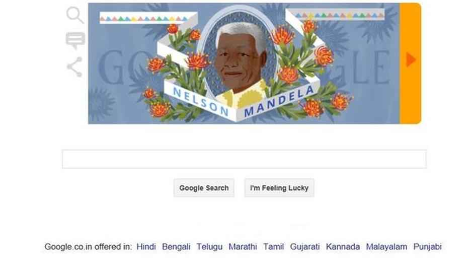 Google doodle celebrates Nelson Mandela’s 96th birth anniversary