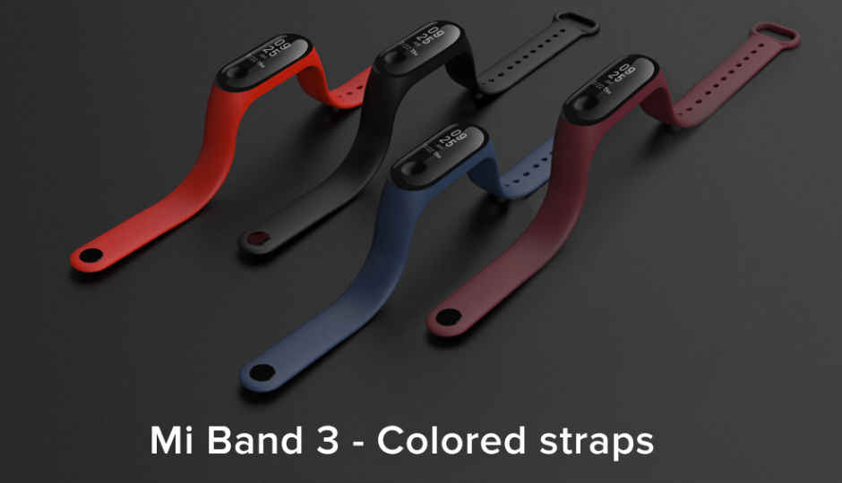 Xiaomi Mi Band 3 Straps भारत में इन रंगों में लॉन्च, कीमत है मात्र Rs 249