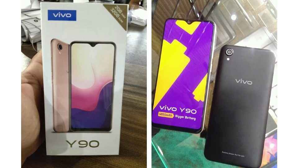 Vivo Y90 live images appear: entry-level smartphone with 4030mAh battery, Helio A22 chipset, and more