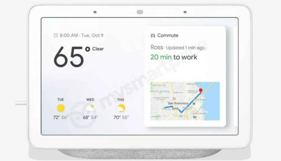 Google’s Home Hub smart display to feature 7-inch display, full-range speaker: Report