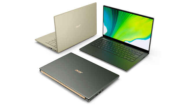 Acer Swift 5 Intel Tiger Lake Xe Graphics MX350 NVIDIA