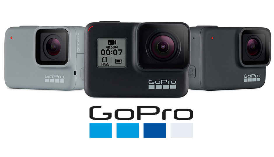 GoPro Hero7 Black, Silver and White action cameras launched in India starting at Rs 19,000