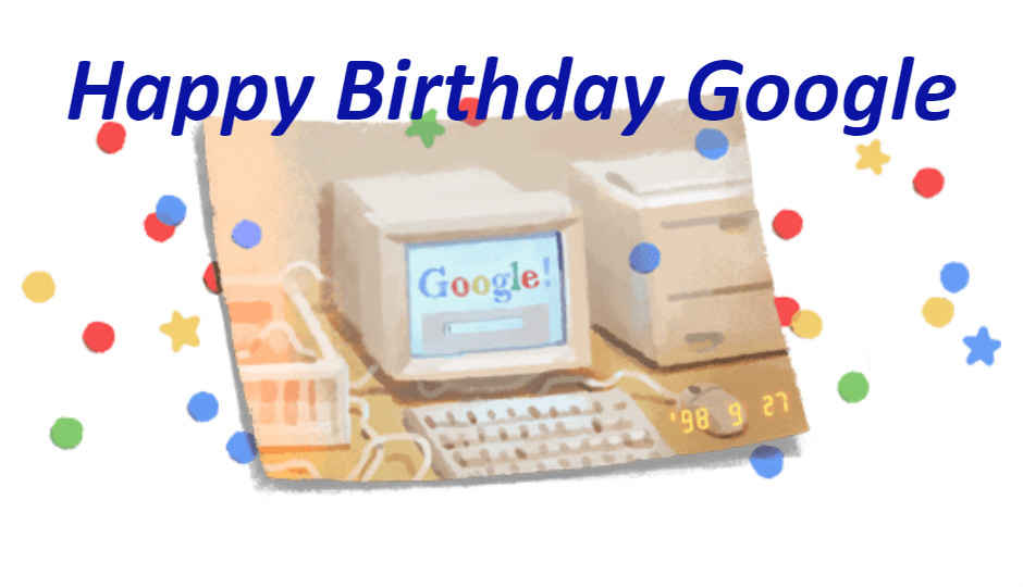 கூகுள் கொண்டாடுகிறது 21 ஆண்டு பிறந்த நாள் Google Doodle.