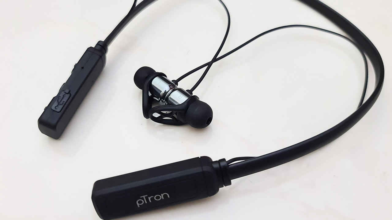 PTron Tangent Evo neckband-style Bluetooth earphones Review : Acceptable performance for the price