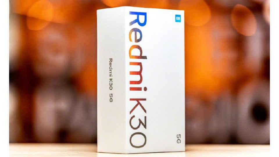 Redmi K30 5G के रिटेल बॉक्स की तस्वीर आई सामने
