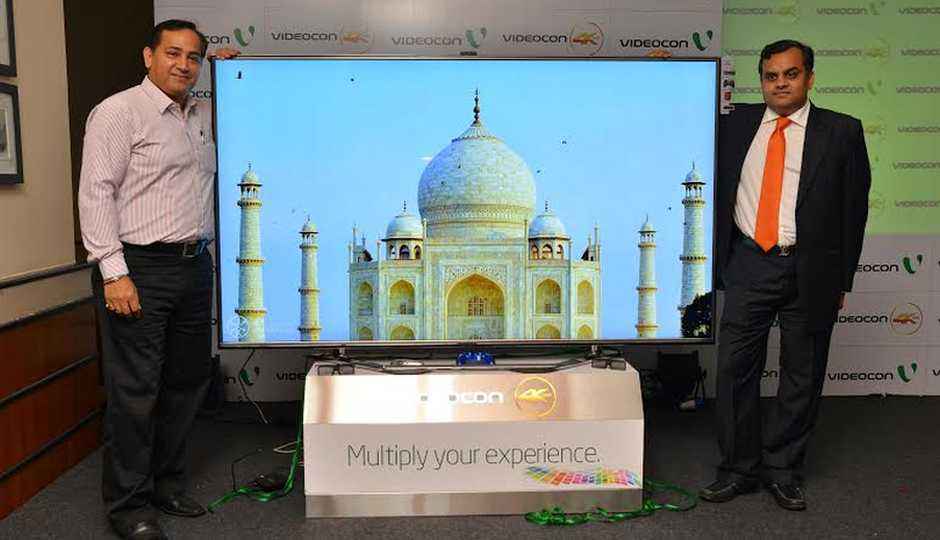 Videocon launches 4K UHD LED Smart TVs, start Rs. 91,000