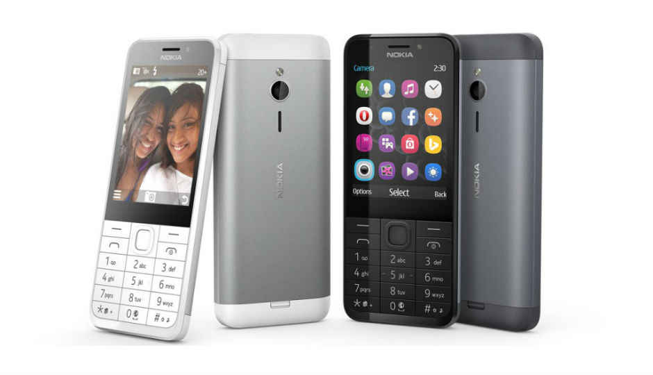 Microsoft unveils Nokia 230 and 230 dual-SIM feature phones