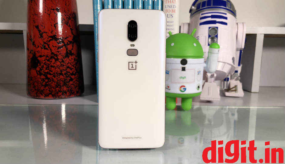 First look at the OnePlus 6 Silk White edition that goes on sale today