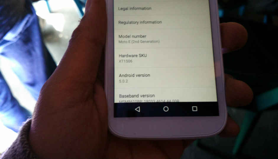 First Impressions: Motorola Moto E (2nd Gen) First Impressions: Motorola Moto E (2nd Gen)
