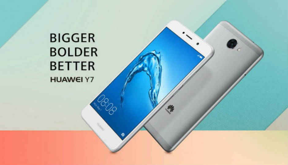 Huawei Y7 स्नैपड्रैगन 435 और 4,000mAh बैटरी के साथ हुआ लॉन्च