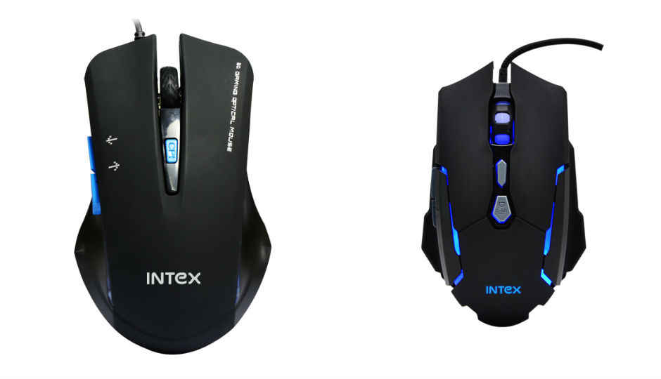 Intex launches two computer gaming mouse