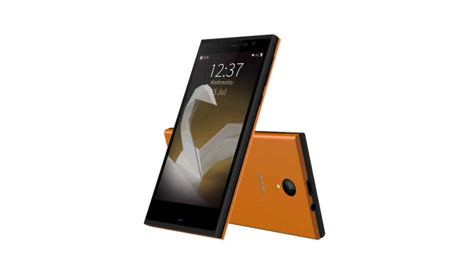 Intex Aqua Fish smartphone with Sailfish OS 2.0 launched at Rs. 5,499