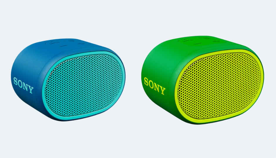 Sony SRS-XB01 Bluetooth speaker with IPX5 rating, up to 6 hours of battery life launched at Rs 2,590