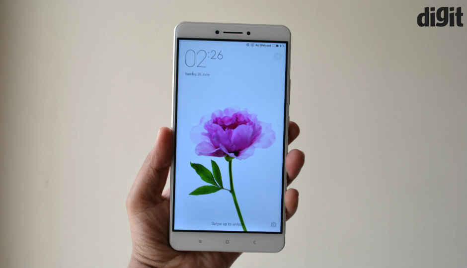 Xiaomi Mi Max Prime with Snapdragon 652 SoC, 4GB RAM to go on sale from October 17