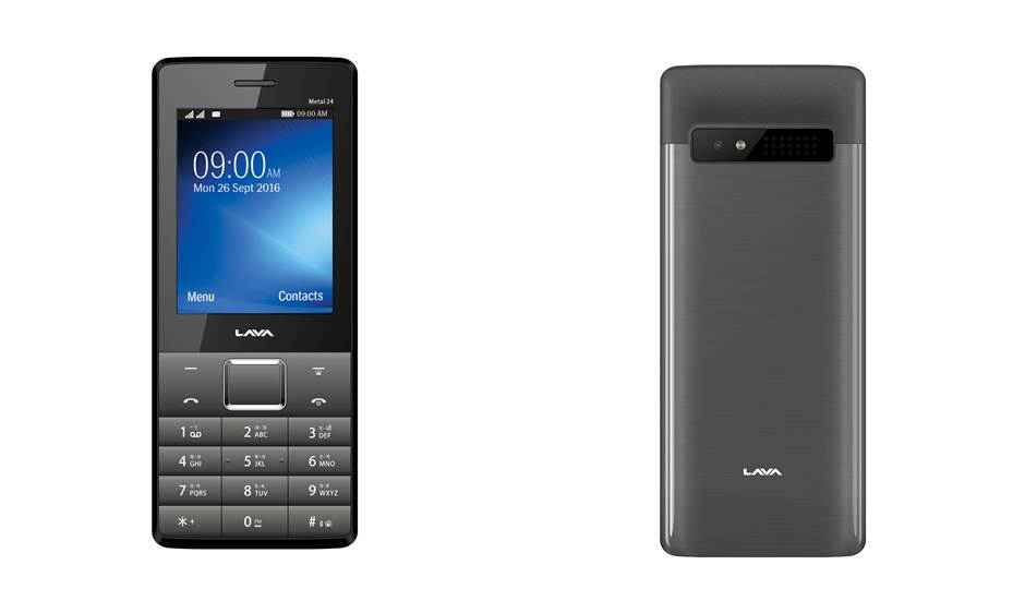 Lava announces Metal 24 feature phone priced at Rs 2,000