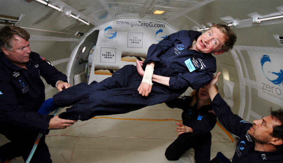 Stephen Hawking headed to space aboard Virgin Galactic