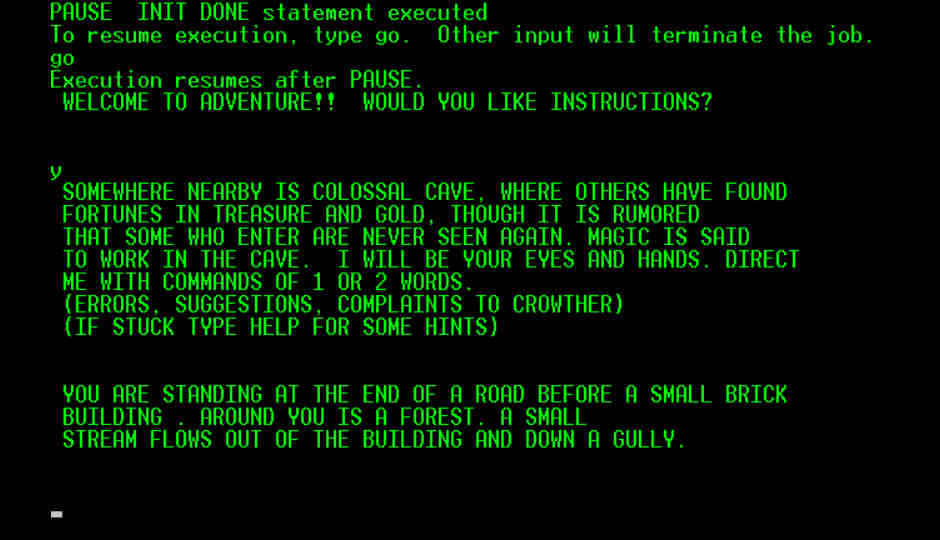 You can now access open source code for the first ever text-based game