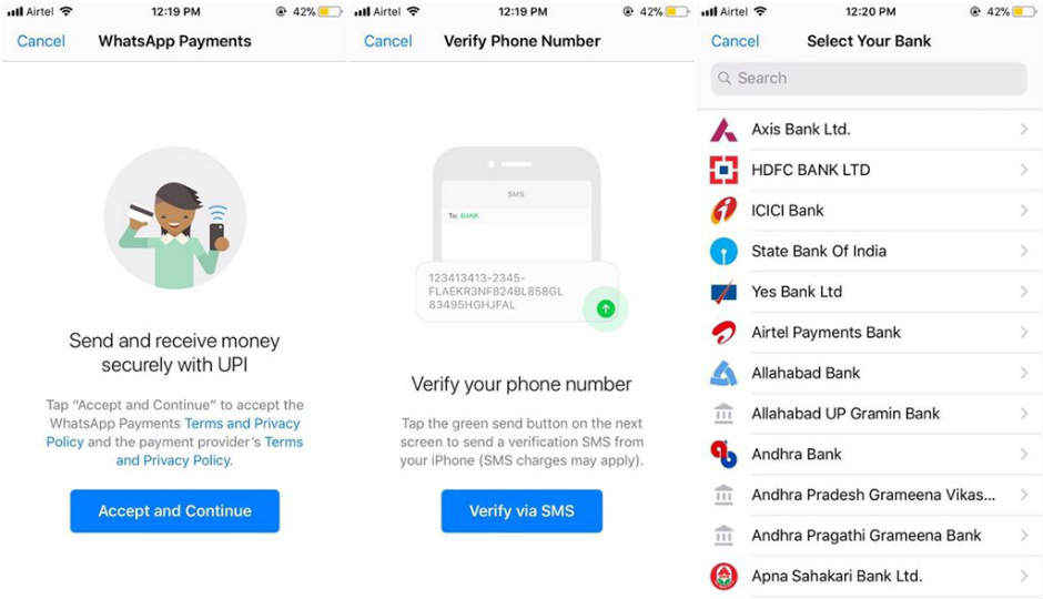 Whatsapp की पेमेंट सेवा भारत में अगले सप्ताह की जा सकती है लॉन्च