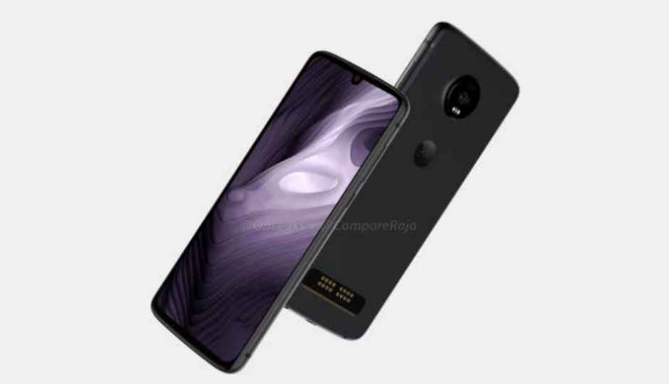 Moto Z4 Play leaked renders show display with waterdrop notch, Moto Mod support