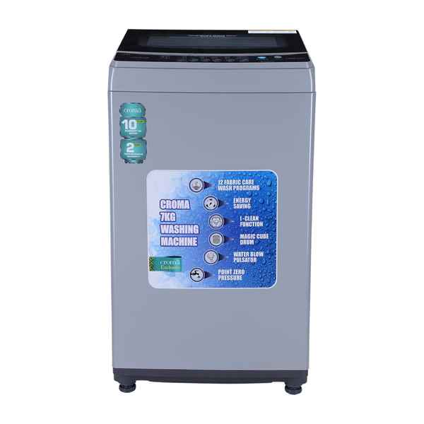 Croma 7 Kg Fully Automatic Top Load Washing Machine (CRAW1401)