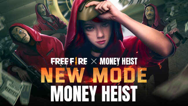 Garena Free Fire partners with Money Heist to introduce in game