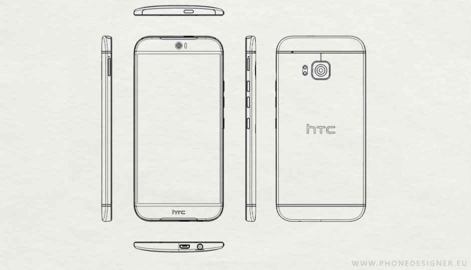 Is this what the HTC One M9 will look like?