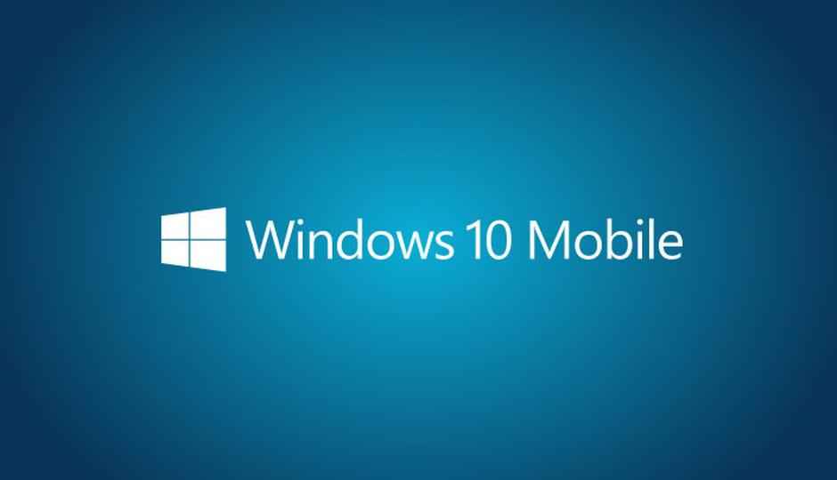 Windows 10 update for mobiles delayed till next year