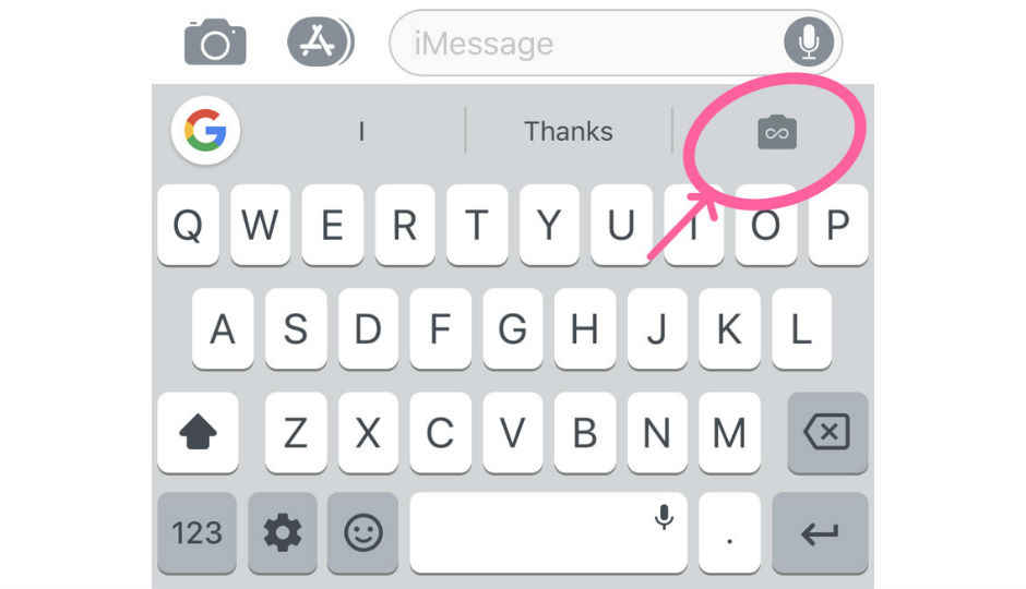 Gboard for iOS makes it easier to create and send custom GIFs