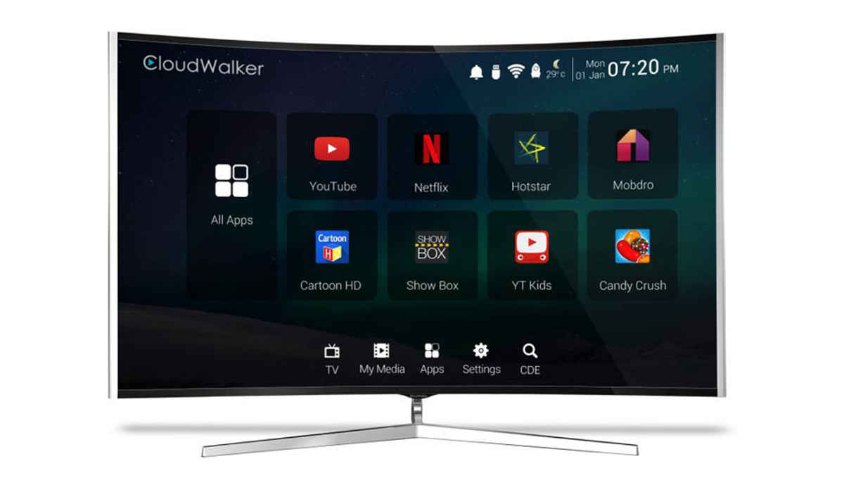 Cloudwalkar 65 इंच Smart 4K LED टीवी 