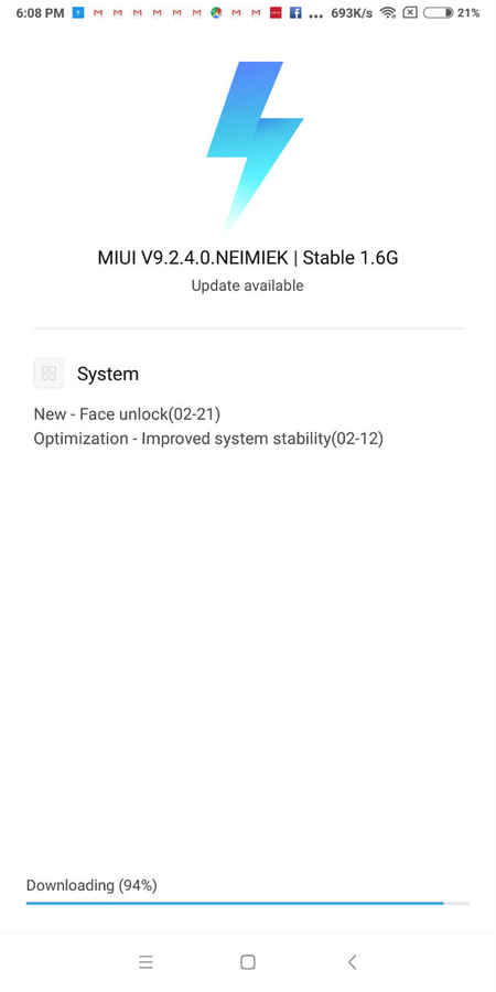 Xiaomi Rolls Out New Patch Enabling Face Unlock Feature On Redmi Note 5 Pro Digit