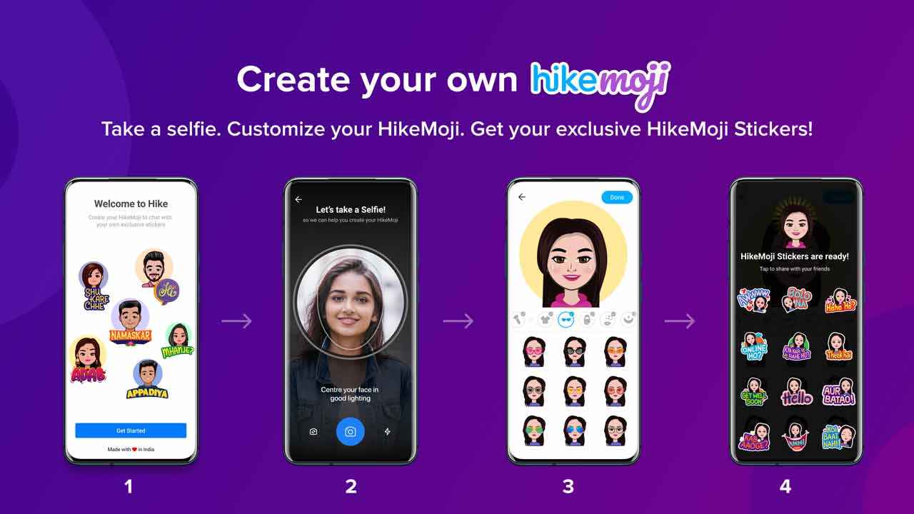 Hike launches HikeMoji similar to AR Emoji and Animoji