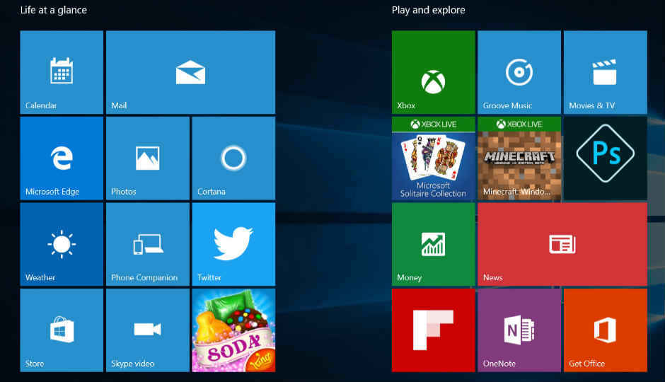 Microsoft to add more ads to the Windows 10 start menu