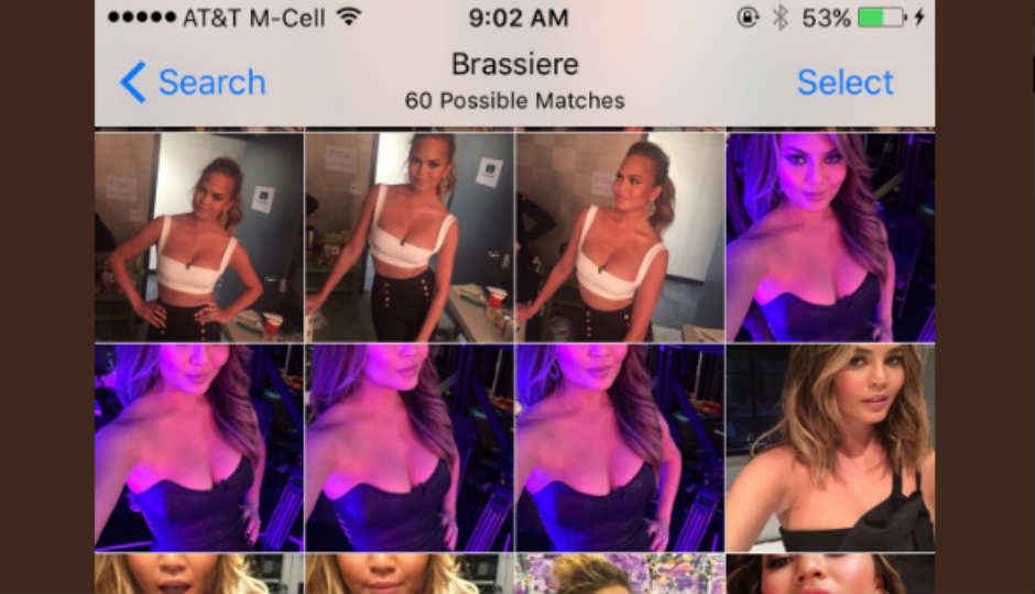 Ladies, your iPhone is creepily clubbing all semi-nude photos in a folder called ‘Brassiere’ within the Photos app