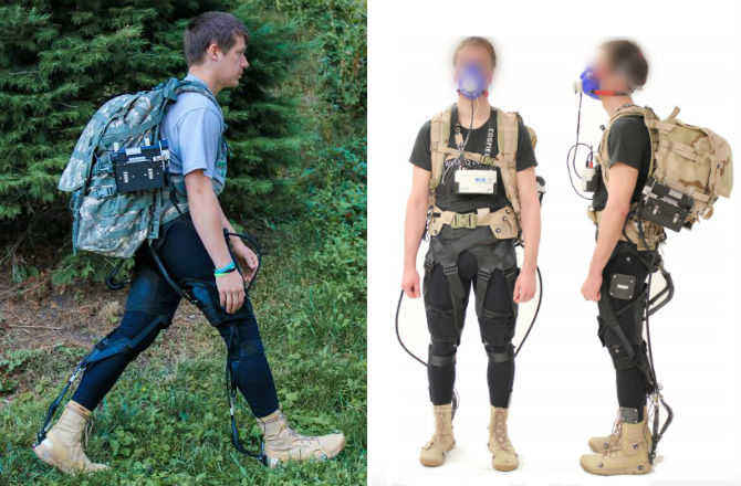 Wearable robotic exo-suit helps you carry heavy goods