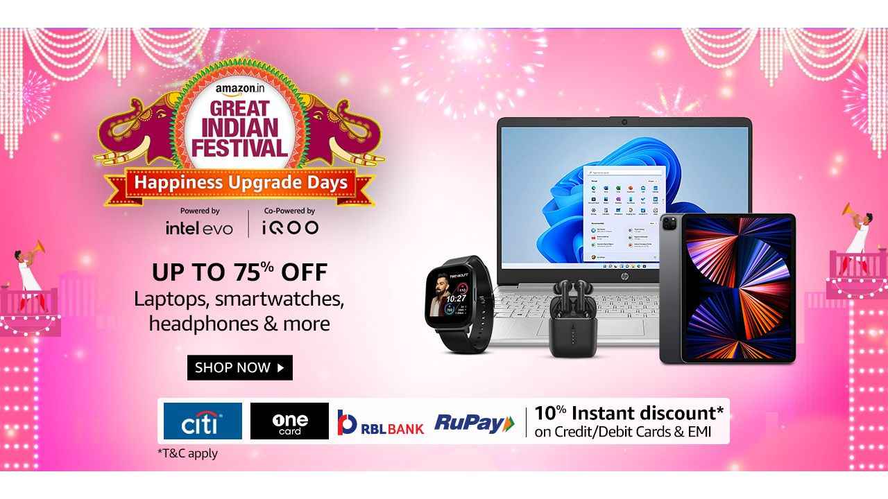 Amazon Great Indian Festival 2022 Happiness Upgrade Sale: Best deals and discounts on smartwatches