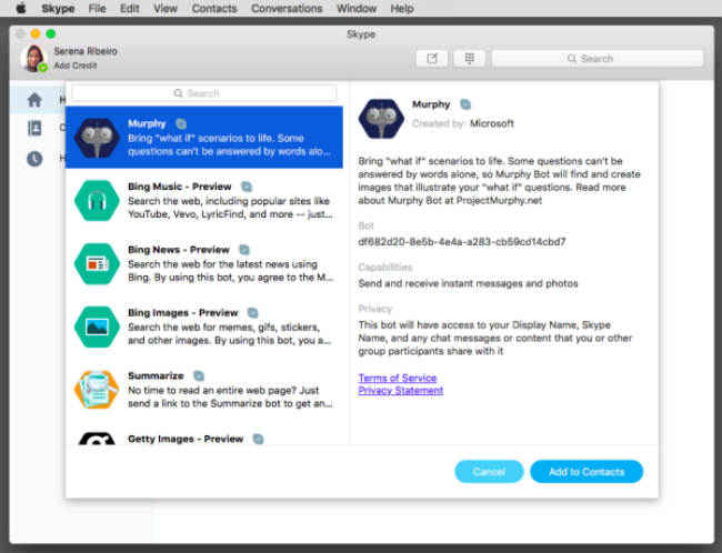 skype web app mac