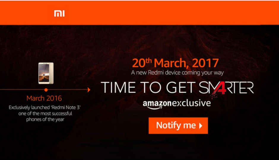 Xiaomi Redmi 4A will be an Amazon exclusive, launch likely on March 20