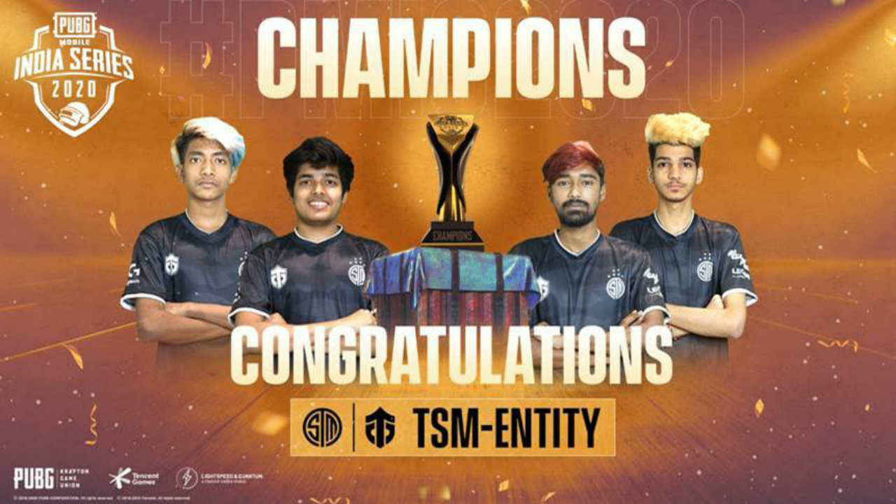 TSM-Entity win PUBG Mobile India Series 2020