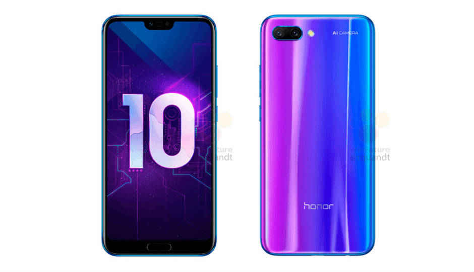 Honor 10 स्मार्टफोन चे फोटो झाले ऑनलाइन लीक, Huawei P20 सारखी असू शकते डिजाईन