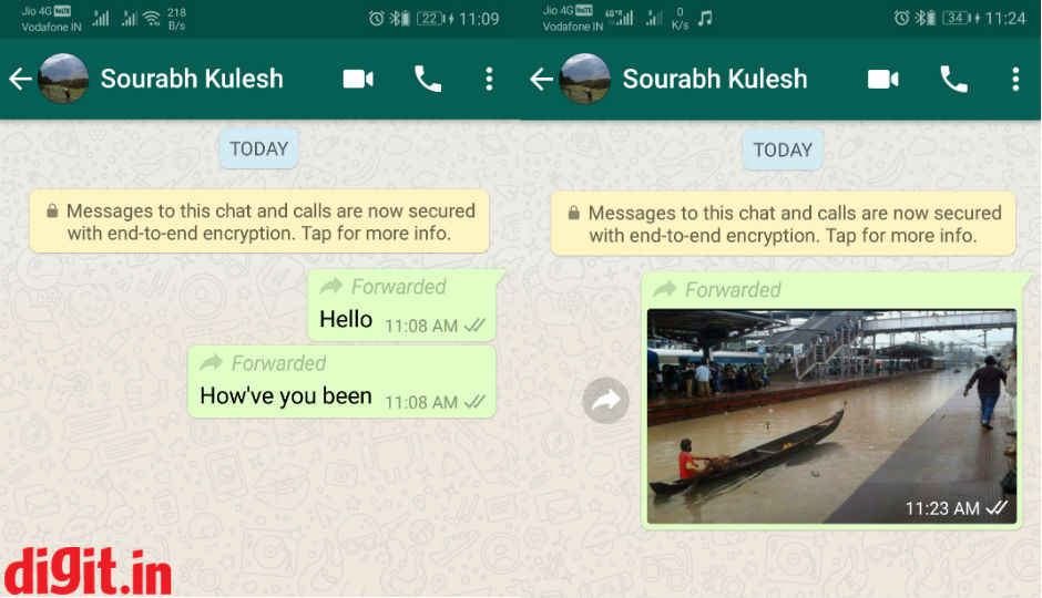 WhatsApp rolls out 'Forward Labels' to identify forwarded message...