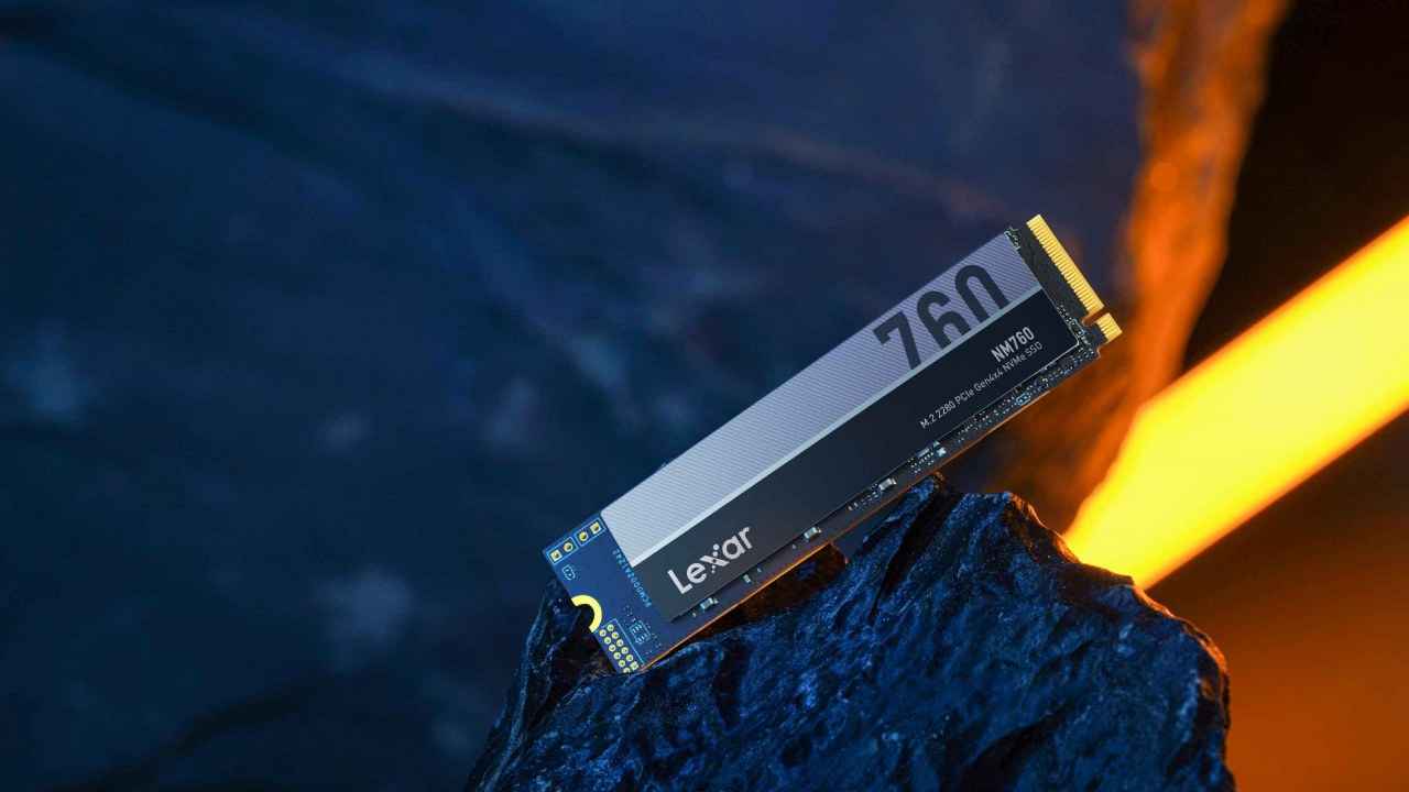 LEXAR NM760 M.2 PCIe Gen 4.0 NVMe SSD launched in India at Rs 10000