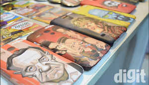 Artwork at the Mumbai Film and Comics Convention 2014