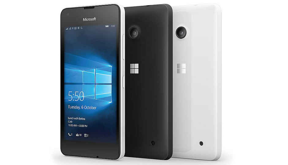 Microsoft Lumia 550 launched, priced at Rs. 9,399