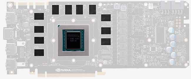 NVIDIA GeForce GTX 1080 Ti GP 102 GPU PCB Front