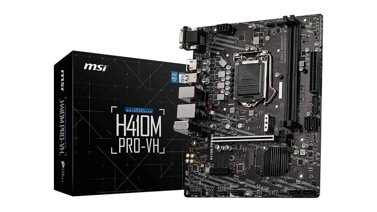 H410 Motherboards for Intel 10th Gen desktop processors